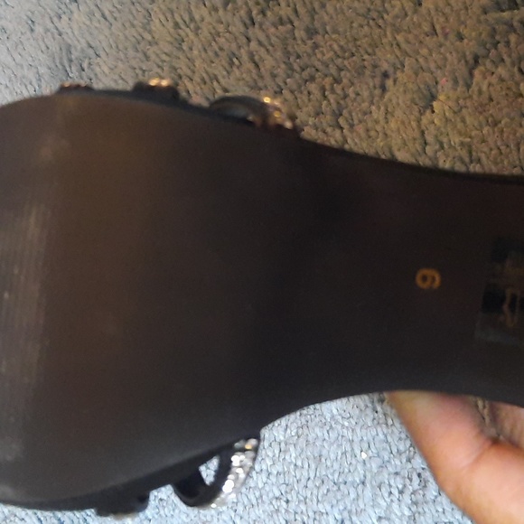 2 for $15 Le Chateau bling black heels - Picture 5 of 5